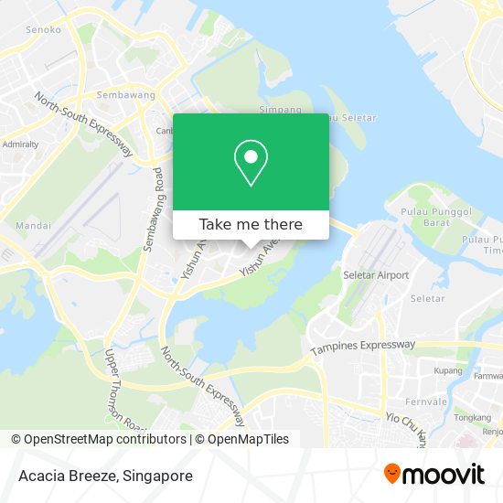 Acacia Breeze map