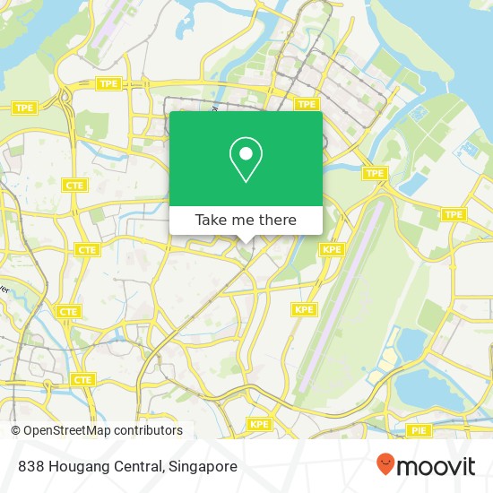 838 Hougang Central地图