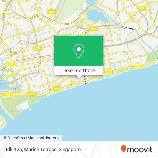 Blk 12a, Marine Terrace map