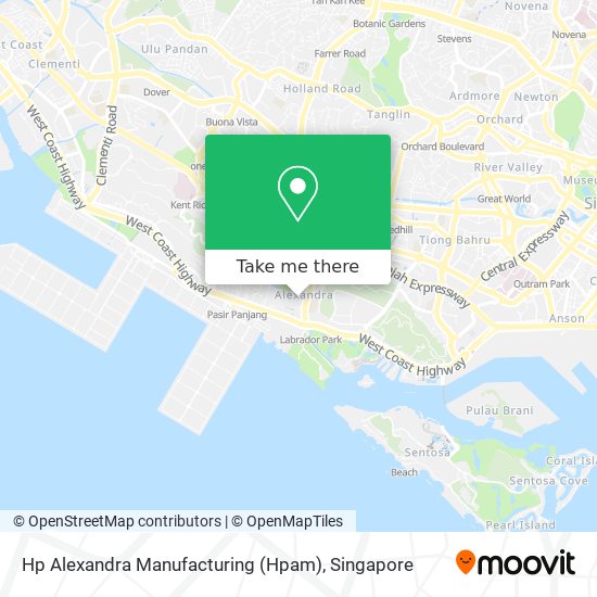 Hp Alexandra Manufacturing (Hpam) map
