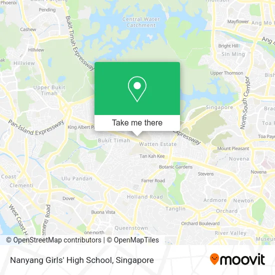 Nanyang Girls' High School地图