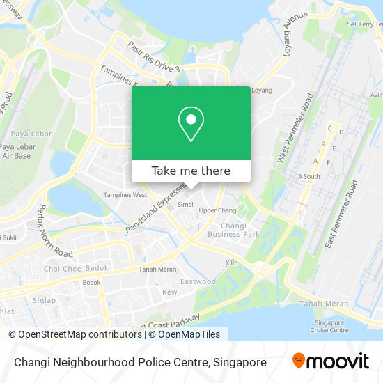 Changi Neighbourhood Police Centre地图