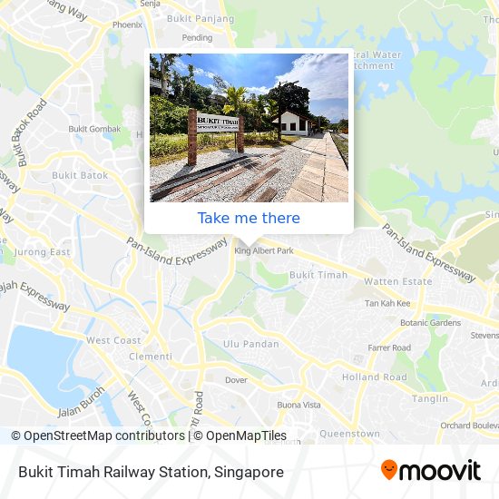 Bukit Timah Railway Station map