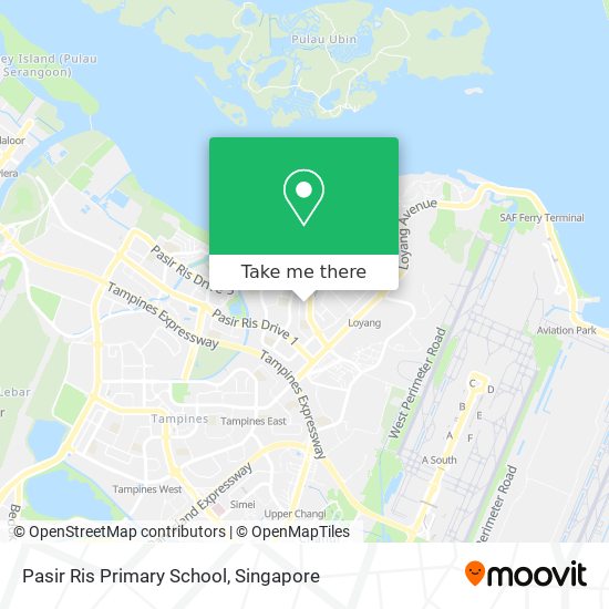 Pasir Ris Primary School map