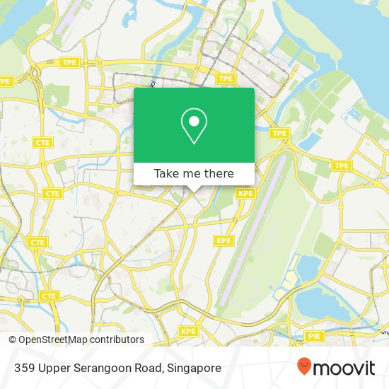 359 Upper Serangoon Road地图