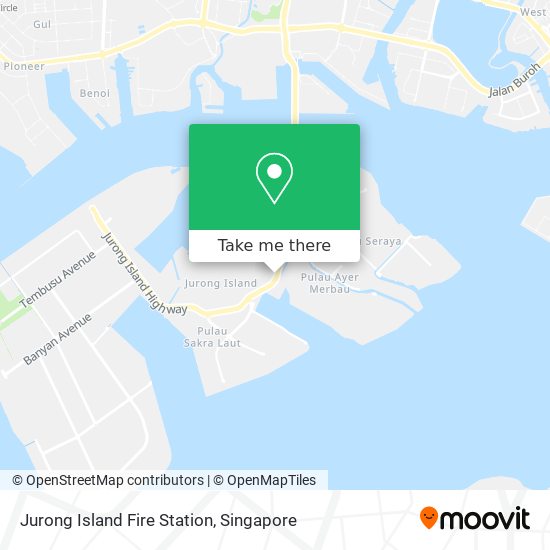 Jurong Island Fire Station地图