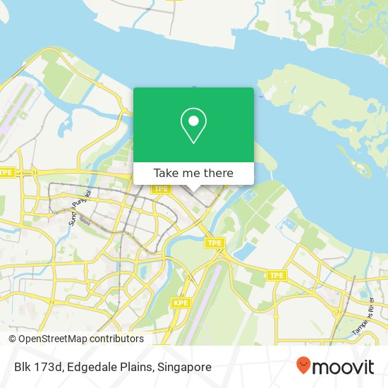 Blk 173d, Edgedale Plains地图