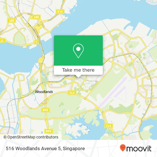 516 Woodlands Avenue 5地图