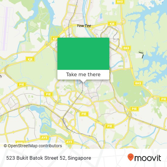 523 Bukit Batok Street 52 map