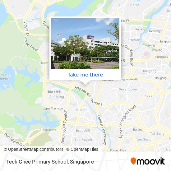 Teck Ghee Primary School map
