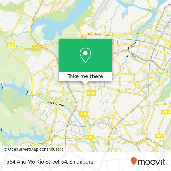 554 Ang Mo Kio Street 54地图