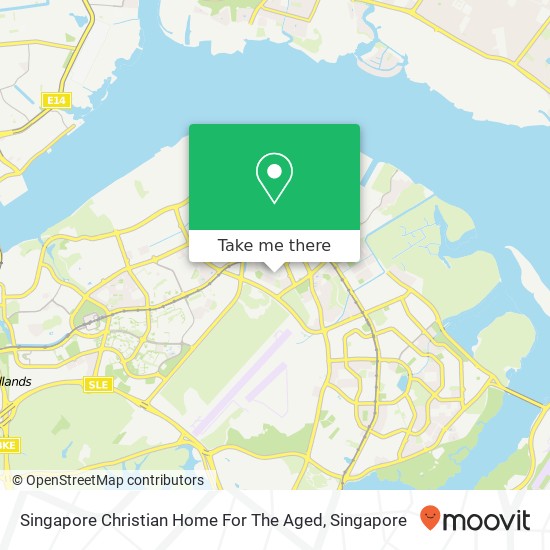 Singapore Christian Home For The Aged map