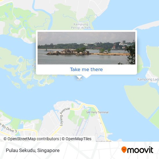 Pulau Sekudu map