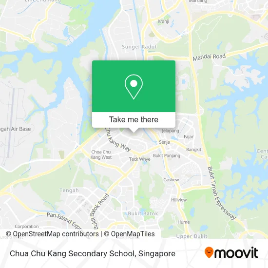 How to Get to Chua Chu Kang Secondary School in Southwest by Bus or Metro?