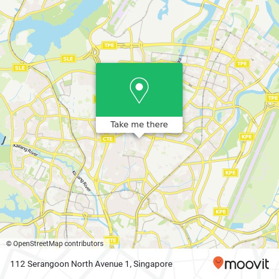 112 Serangoon North Avenue 1地图