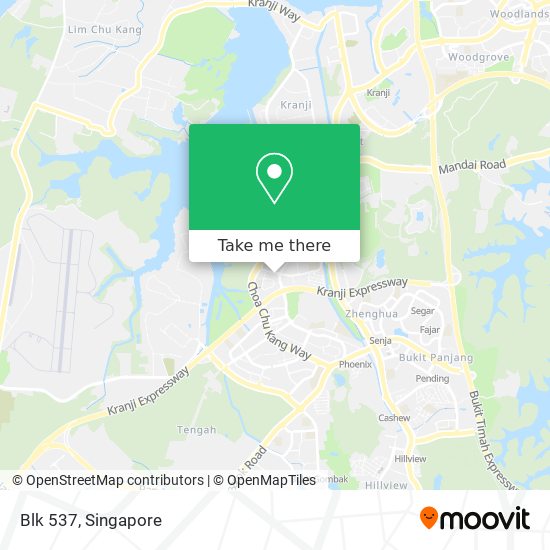 Blk 537 map