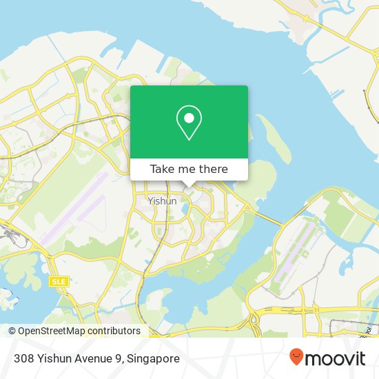 308 Yishun Avenue 9 map