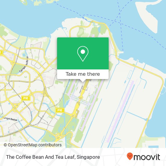 The Coffee Bean And Tea Leaf map