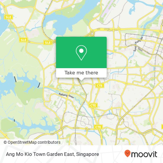 Ang Mo Kio Town Garden East map