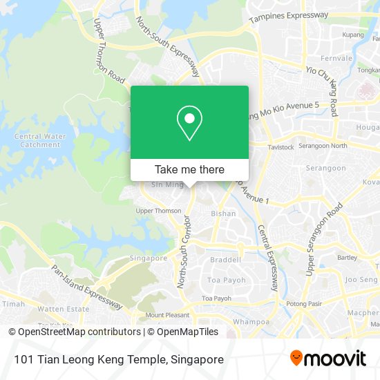 101 Tian Leong Keng Temple map