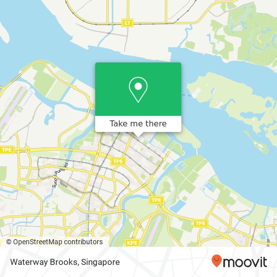 Waterway Brooks map