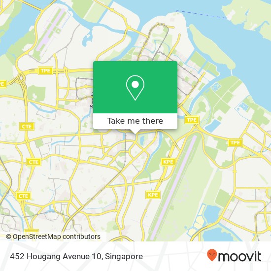 452 Hougang Avenue 10地图