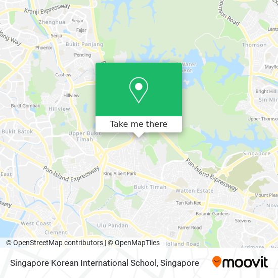 Singapore Korean International School地图
