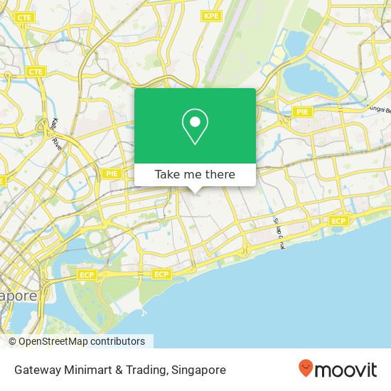 Gateway Minimart & Trading map