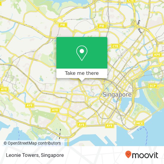 Leonie Towers map