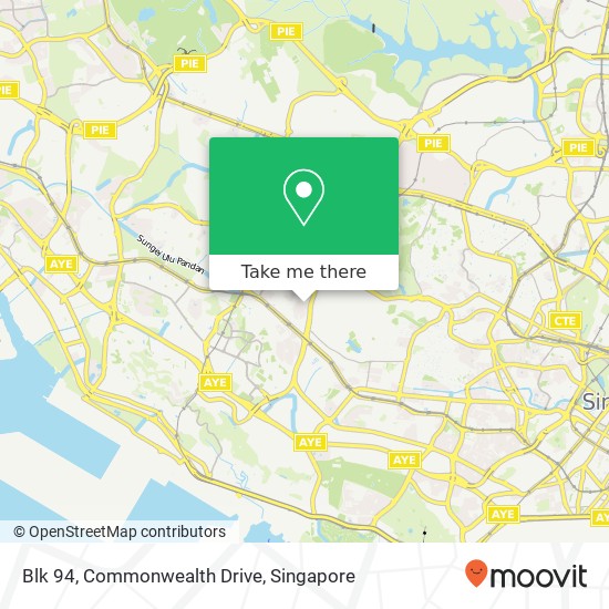 Blk 94, Commonwealth Drive map