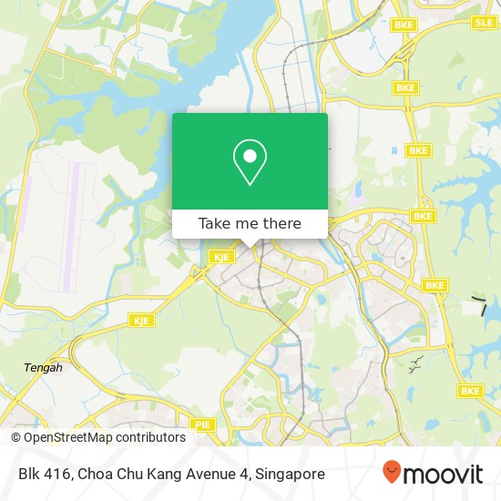 Blk 416, Choa Chu Kang Avenue 4 map