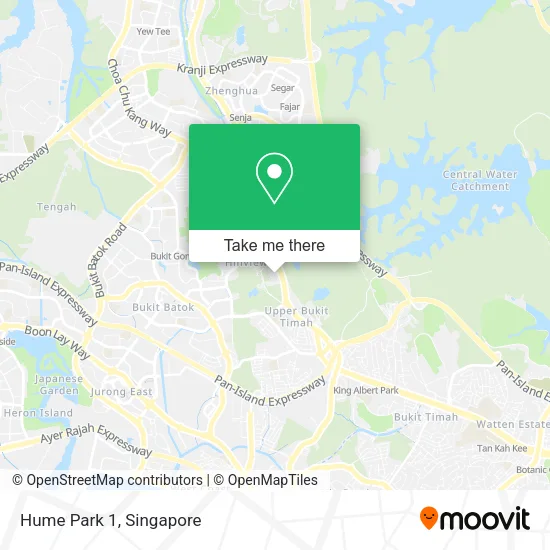 Hume Park 1地图