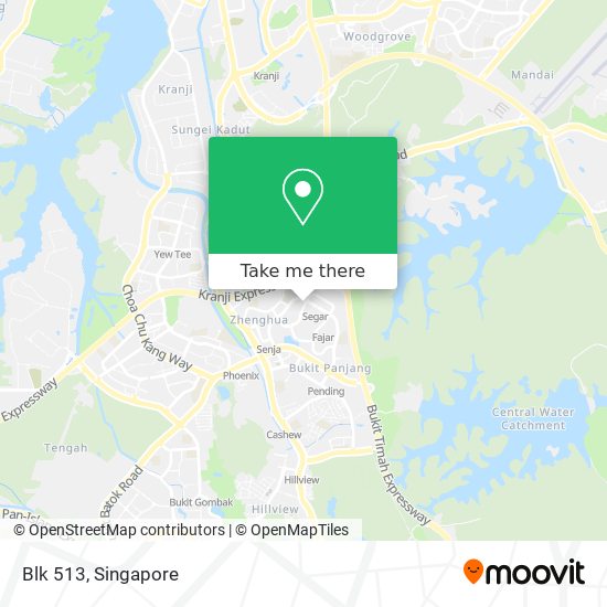 Blk 513 map