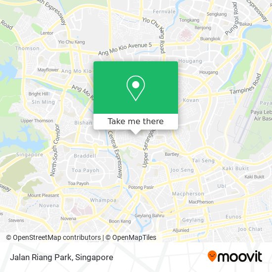 Jalan Riang Park map
