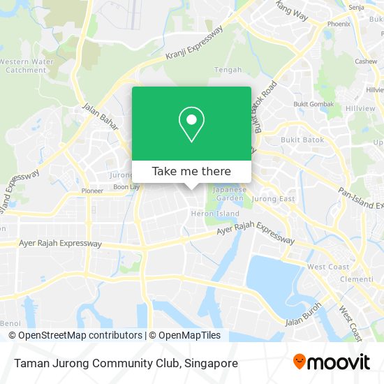 Taman Jurong Community Club map