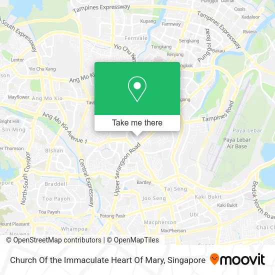 Church Of the Immaculate Heart Of Mary map