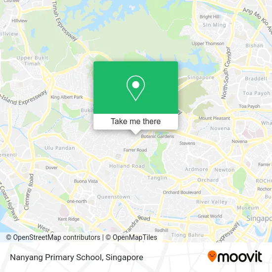 Nanyang Primary School map