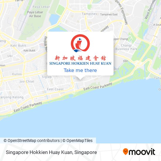 Singapore Hokkien Huay Kuan地图