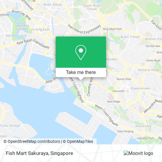 Fish Mart Sakuraya map