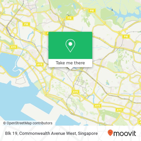 Blk 19, Commonwealth Avenue West map