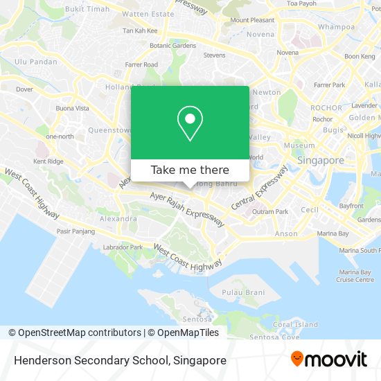 Henderson Secondary School map