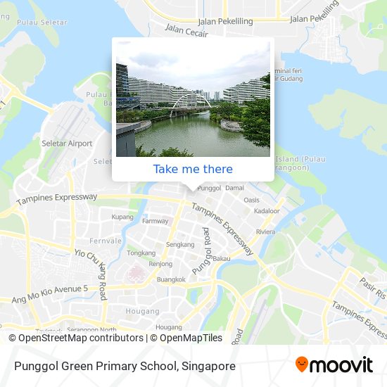 Punggol Green Primary School map
