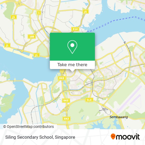 Siling Secondary School地图