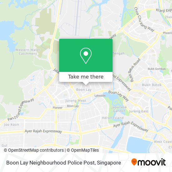 Boon Lay Neighbourhood Police Post地图