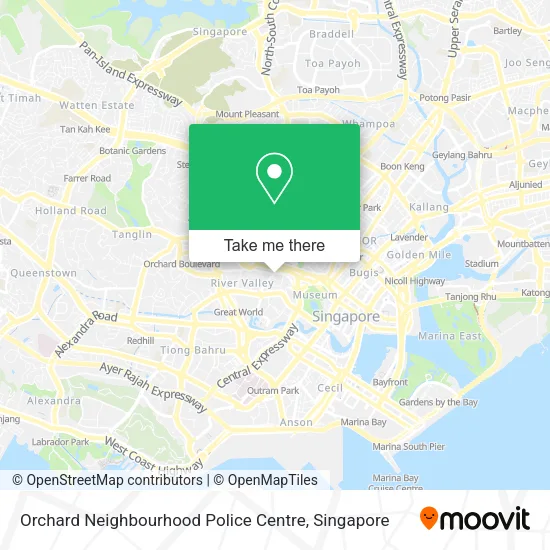 Orchard Neighbourhood Police Centre地图