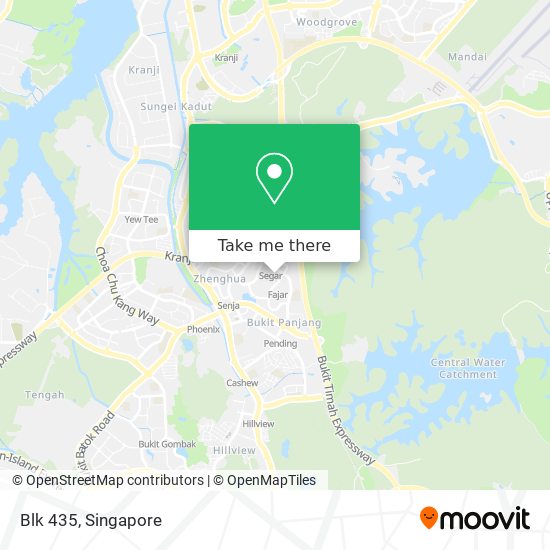 Blk 435 map