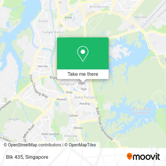 Blk 435 map