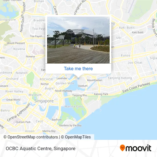 OCBC Aquatic Centre地图