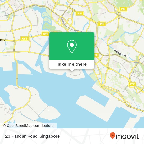 23 Pandan Road地图