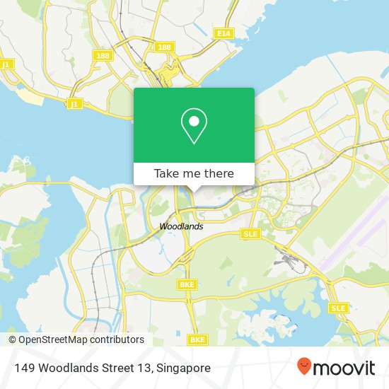 149 Woodlands Street 13 map